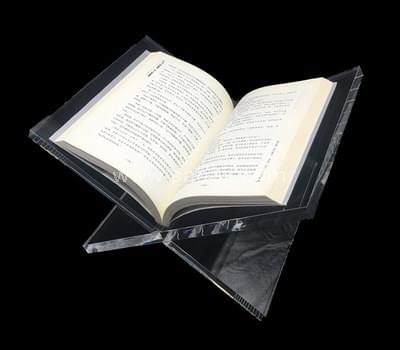 Acrylic open book stand