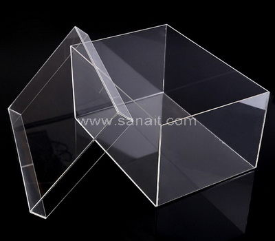 Clear acrylic shoe box