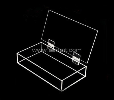 Acrylic hinged box