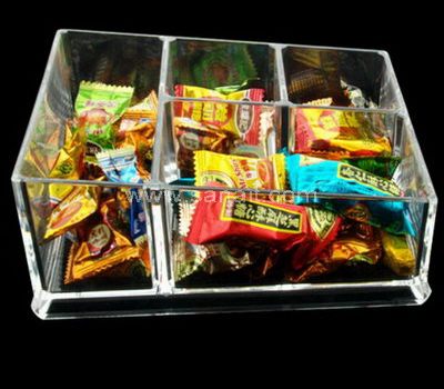 Acrylic candy display trays