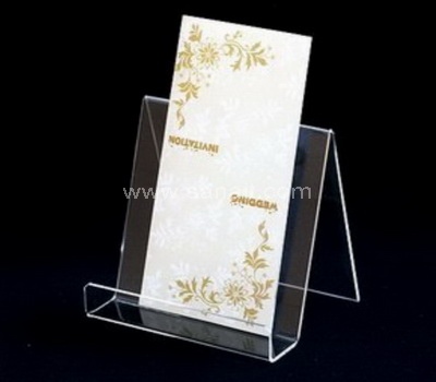 Clear acrylic book stand