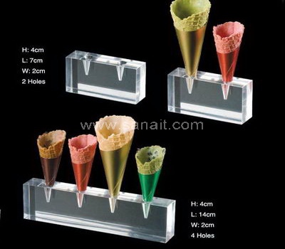 Ice cream cone holder stand