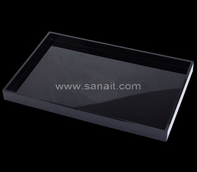Black acrylic serving tray