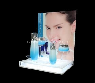 Acrylic displays for cosmetics