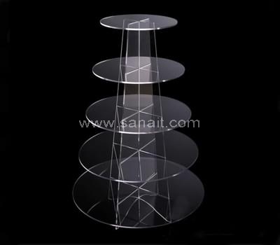 5 tier acrylic cupcake stand