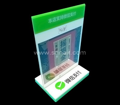 Wholesale acrylic sign stand