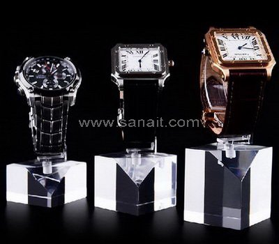 Clear acrylic watch stand