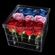 SAAB-115-1 Acrylic rose box with 16 holes