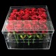 SAAB-116-1 Acrylic rose box with 25 holes