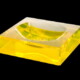 SACA-022-3 Square Bowl Acrylic Charm Bowls Lucite Chocolate Candy Bowl