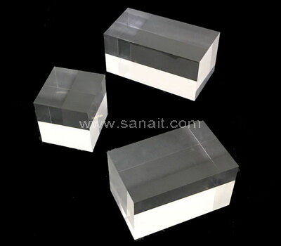 Custom clear acrylic blocks