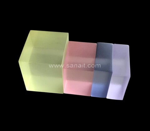 SACA-032-1 Custom coloured acrylic blocks bulk sale