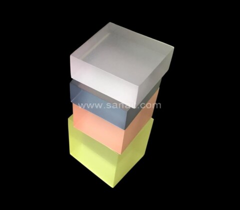 SACA-032-2 Custom coloured acrylic blocks bulk sale