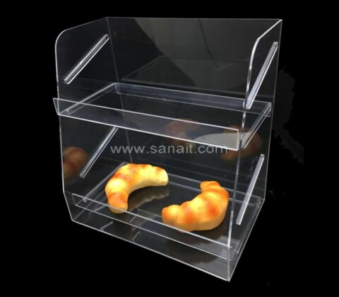 SAFD-106 Customized acrylic bread display shelf