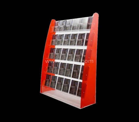 Custom multi pockets countertop acrylic leaflet holder stand