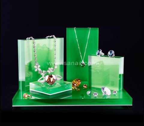 SAJD-114 Custom lucite jewelry display stands