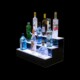 SALD-023-1 Custom LED liquor bottle display steps