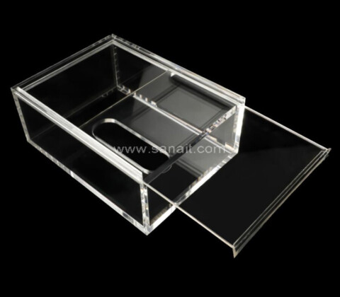 SAAB-148-1 Customize crystal acrylic tissue box