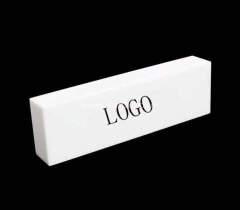 Custom acrylic brand blocks