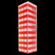 SAOT-161-2 Custom Acrylic Jenga Tumbling Tower Elegant Decor Block Game Building Block