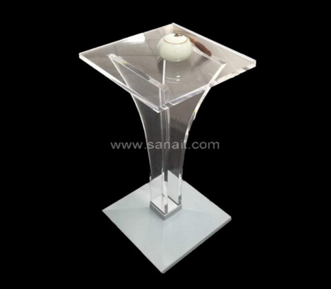 Custom Clear Small Acrylic Drink Table for Small Spaces