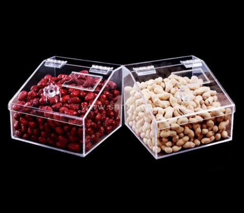 Custom Clear Acrylic Candy Dispenser Bulk Food Bins Wholesale