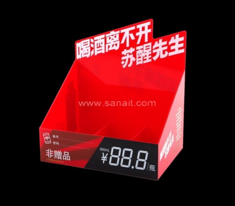 Customized Red Acrylic Display Holder Stand Wholesale