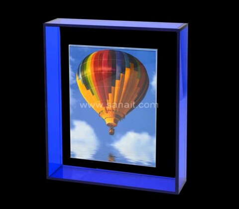 Custom Decoration Colored Modern Floating Acrylic Photo Frame