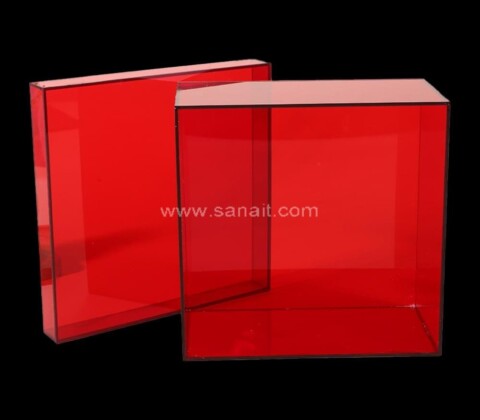 Custom Colored Acrylic 5 sided box