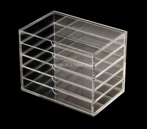 Custom Multipurpose Acrylic Organizer Make up Storage Container