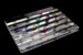 Boîte De Présentation Acrylique Transparente Avec Couvercle Rotatif - 9 Compartiments Pour Bijoux Et Pierres Précieuses - 8