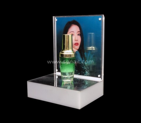 Displayställ för smink i akryl med tryck