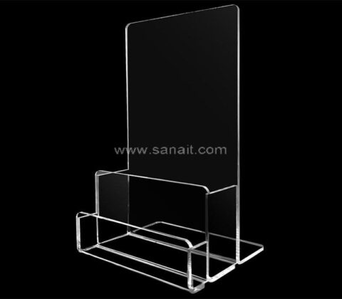 Custom Acrylic Signage Exhibit Brochure Display
