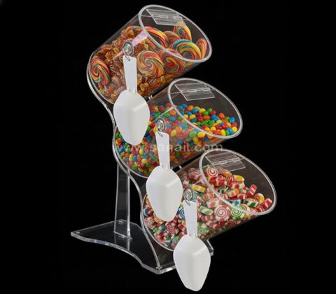 Kundenspezifischer Süßigkeitenspender aus Acrylglas