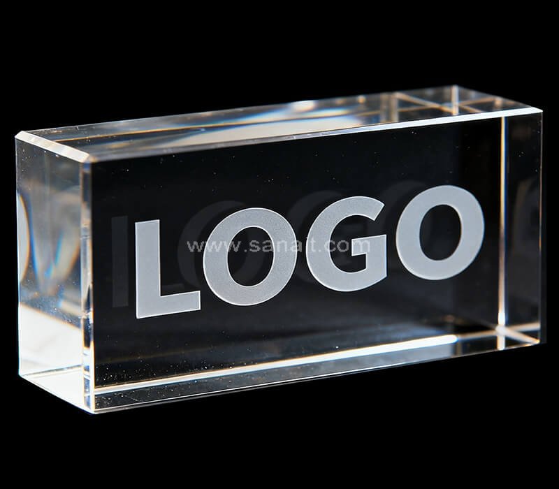 Bulk Custom Acrylic Logo Blocks And Brand Signs