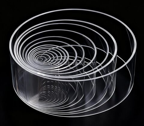 Cut-to-size High Transparency Acrylic Round Tube