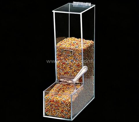 Maßgefertigte Lucite-Schwerkraft-Großbehälter für Lebensmittel