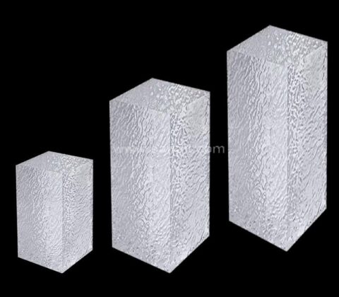 Individuell gestaltbarer Acryl-Display-Sockelständer