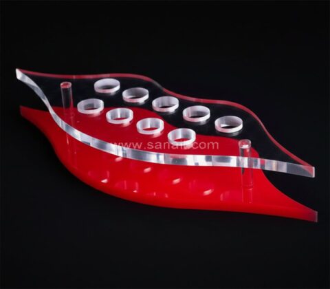 Customized Lip Form Acryl Lippenstift Organizer