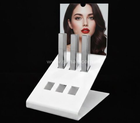 Custom Acrylic Display Rack for Mascara and Lipstick