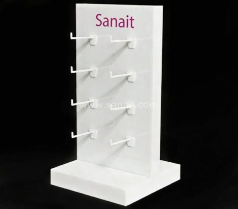 Custom Acrylic Jewelry Display Stand With Hook