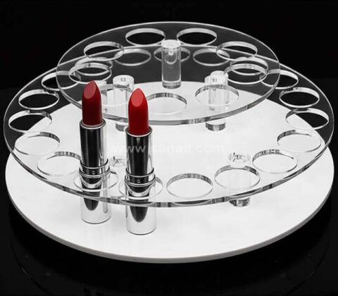 Round Acrylic Lipstick Display Holder