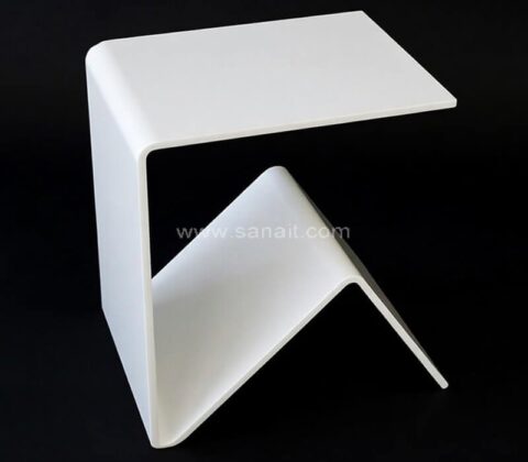 Modern Sculptural Side Table for Living Room