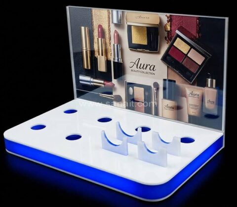Custom Luxury Acrylic Display Rack with Glow LED Base