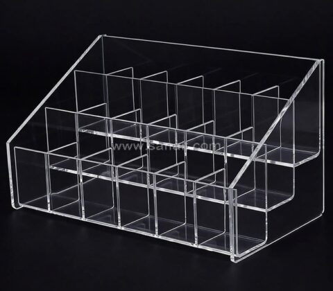 Custom Clear Acrylic Lip Gloss Lipstick Organizer