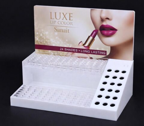 Custom Luxe Lipstick Display Stand