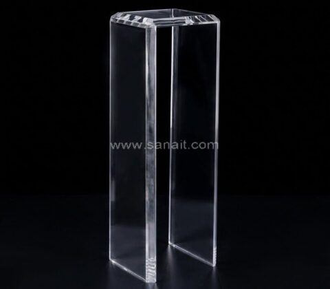 Custom Clear Acrylic Pedestal Display Stand