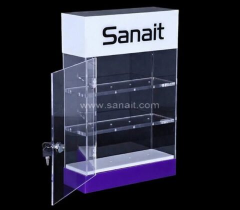 Custom Acrylic Lockable Countertop Display Case