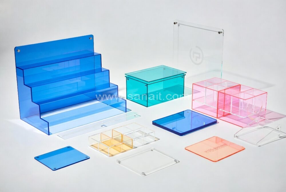 Custom Acrylic Display Products Showcase