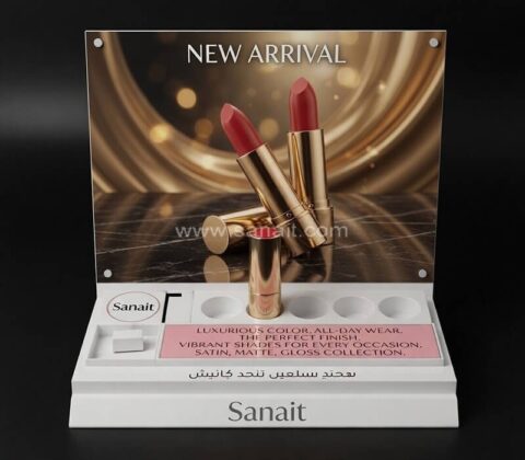 Expositor profesional para barras de labios